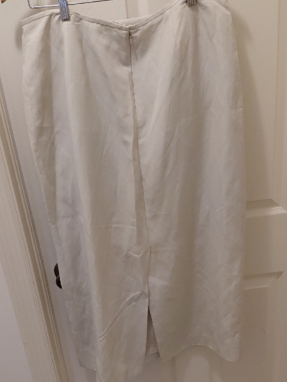 Preston & York Cream Straight Midi Skirt - Picture 6 of 8